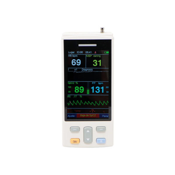 MONITOR VETERINARIO 3ECG NIBP SPO2 TEMP