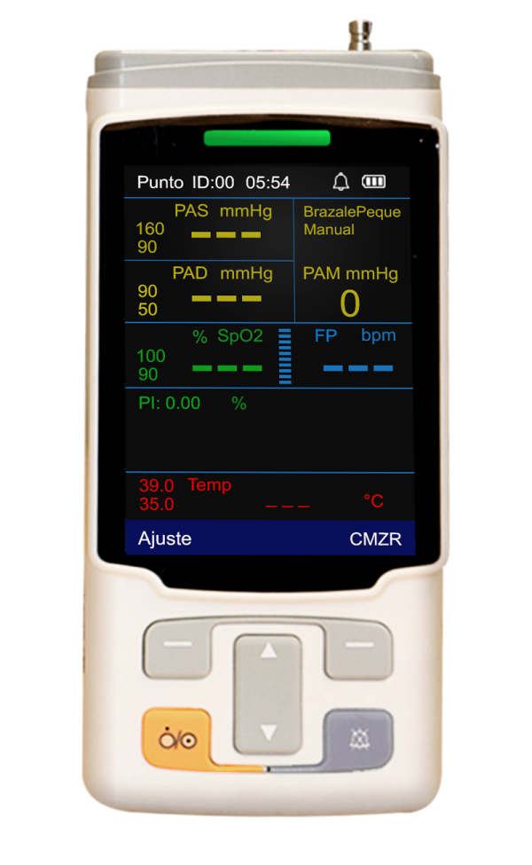 MONITOR VETERINARIO T4 (SPO2+NIBP+TEMP)
