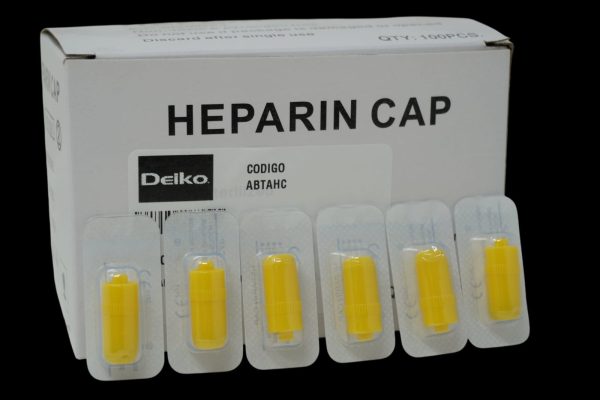 HEPARIN CAP (CAJA 100 PIEZAS)